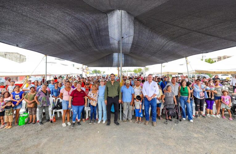 Atendió Carlos Peña Ortiz a familias vulnerables en Reynosa