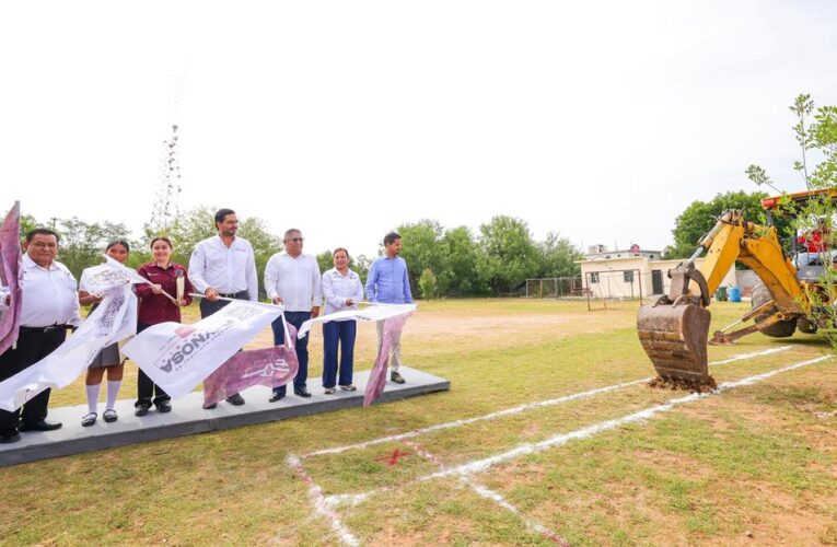 Construye Gobierno de Carlos Peña Ortiz aula escolar en Telesecundaria de Lampacitos