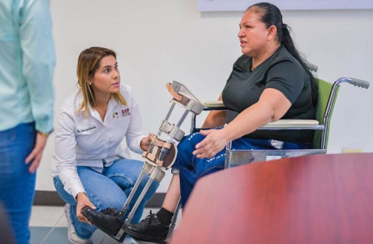 Mejora DIF-Reynosa calidad de vida con entrega de aparato ortopédico