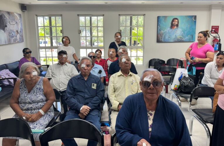 Salud visual una prioridad para el Alcalde, Carlos Peña Ortiz; beneficia a 99 pacientes con cirugías oftalmológicas