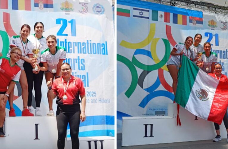 Selección de Voleibol de Playa pone en alto a México como Campeonas Internacionales