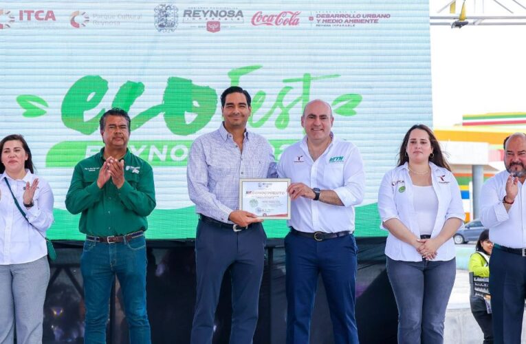 Inauguró Carlos Peña Ortiz, ECOFEST Reynosa en la Semana Mundial del Medio Ambiente
