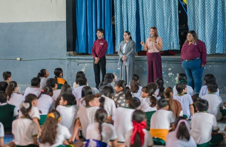 Lleva DIF-Reynosa prevención a escuelas con pláticas del Programa Jóvenes