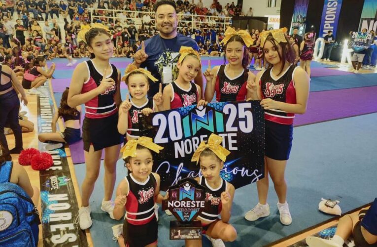 Brilla equipo de Gimnasia de Reynosa en Championship Cheer