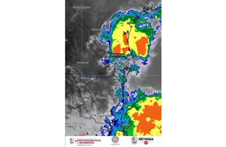 Incrementan las posibilidades de lluvias puntuales para Reynosa