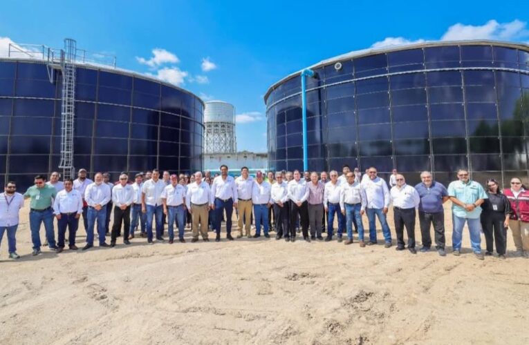 Supervisó Alcalde Carlos Peña Ortiz obra de mejoramiento de la Planta Pastor Lozano