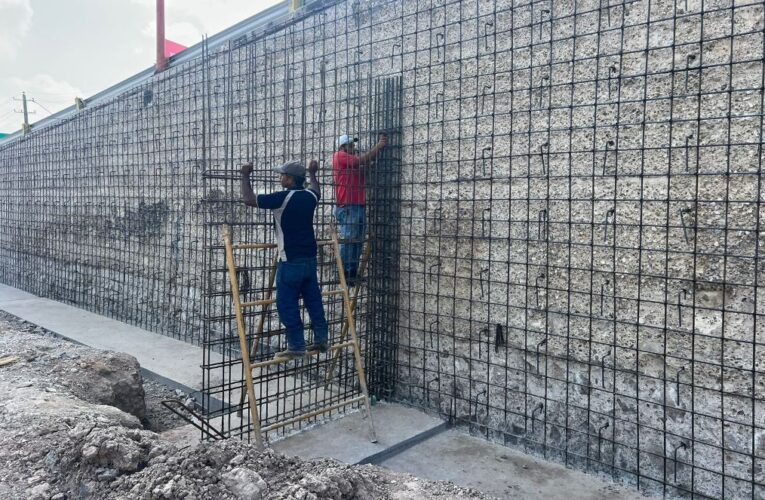 Continúa rehabilitación del puente vehicular elevado de la calle Emilio Portes Gil