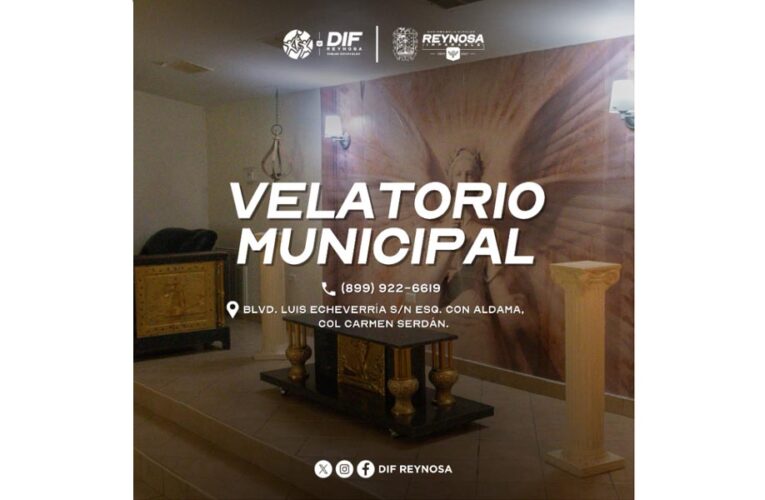 Atiende DIF-Reynosa con servicios funerarios a través del Velatorio Municipal