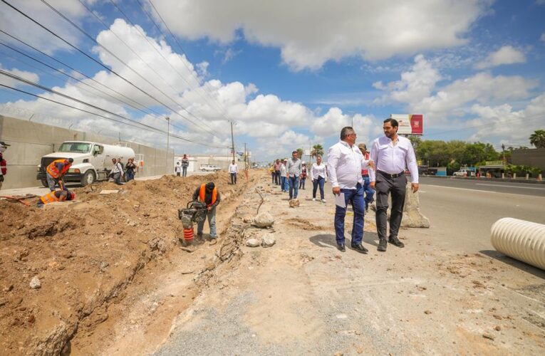 Trabaja Alcalde Carlos Peña Ortiz por mejores vialidades para Reynosa