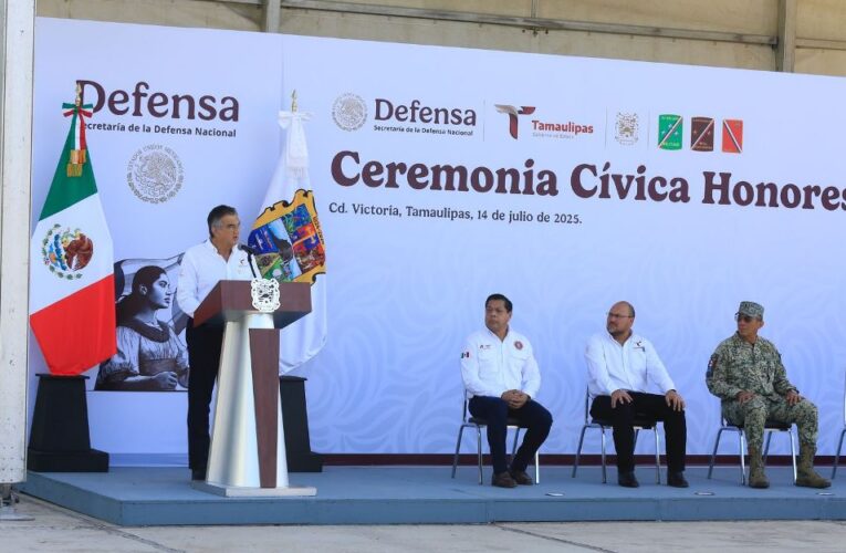 Avances en seguridad en Tamaulipas son fruto del esfuerzo conjunto: Américo