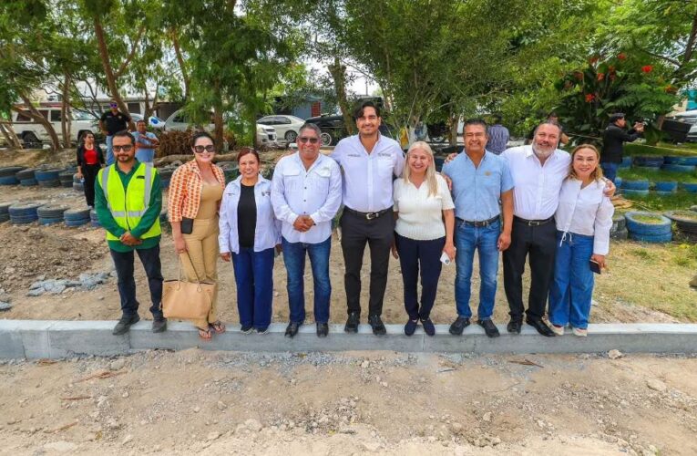 Construye Gobierno de Carlos Peña Ortiz espacios deportivos para la comunidad