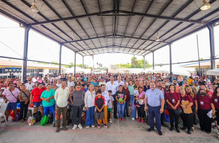 Entregó Carlos Peña Ortiz beneficios a familias de Reynosa con Brigada DIF en Tu Colonia
