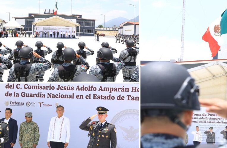 Guardia Nacional, determinante para mantener la gobernabilidad y la paz en Tamaulipas: Gobernador
