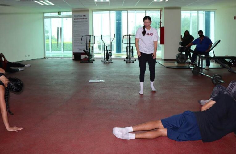 Impulsa Gobierno de Reynosa el alto rendimiento deportivo con clases de Pilates