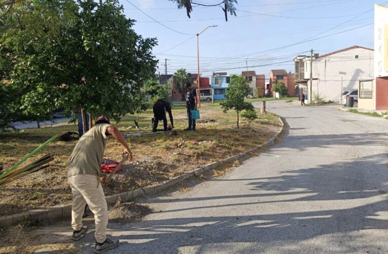 Imparable limpieza urbana en Reynosa