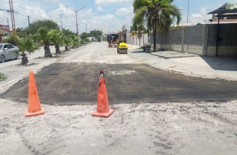 Intensifica Gobierno de Reynosa reparación de vialidades