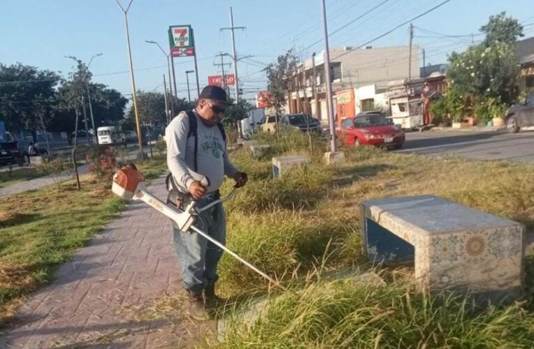 Sanea Gobierno de Carlos Peña Ortiz plazas públicas fomentando convivencia vecinal
