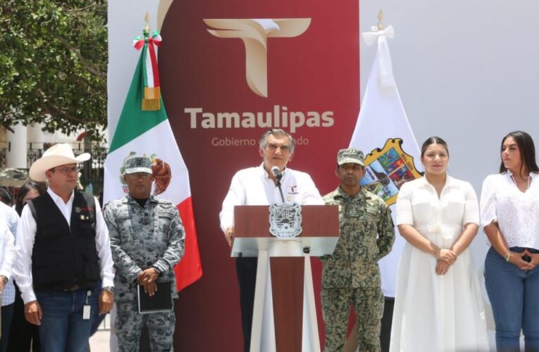 Refuerza Américo seguridad en San Fernando y la región con entrega de nuevas patrullas