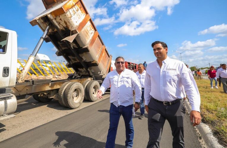 Cuenta San Valentín con mejor acceso desde carretera Reynosa-Monterrey