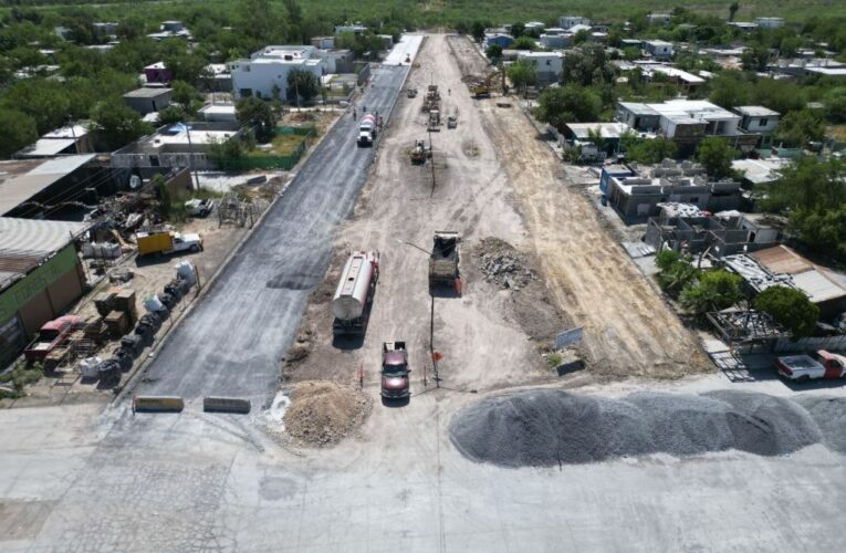 Avanza transformación vial de la colonia Ernesto Zedillo