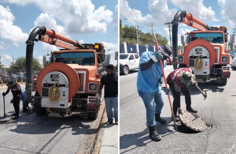 Realizó COMAPA sondeo de drenaje en el Parque Industrial Reynosa
