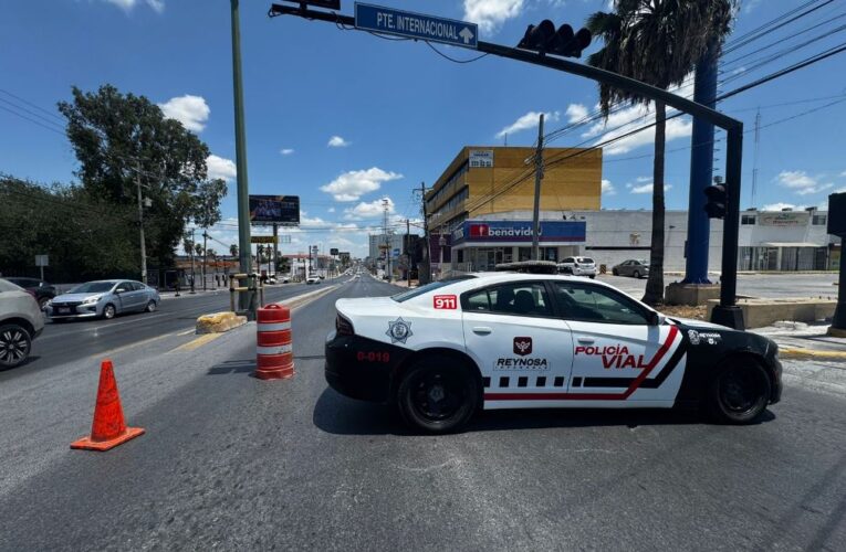 AVISO DE LA POLICÍA VIAL: cierre de tramo en el bulevar Hidalgo