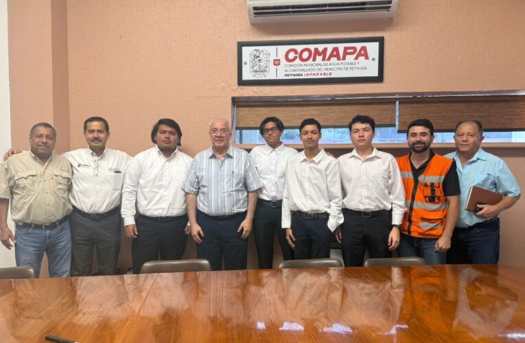 Reconoció COMAPA esfuerzo de estudiantes de la UTTN