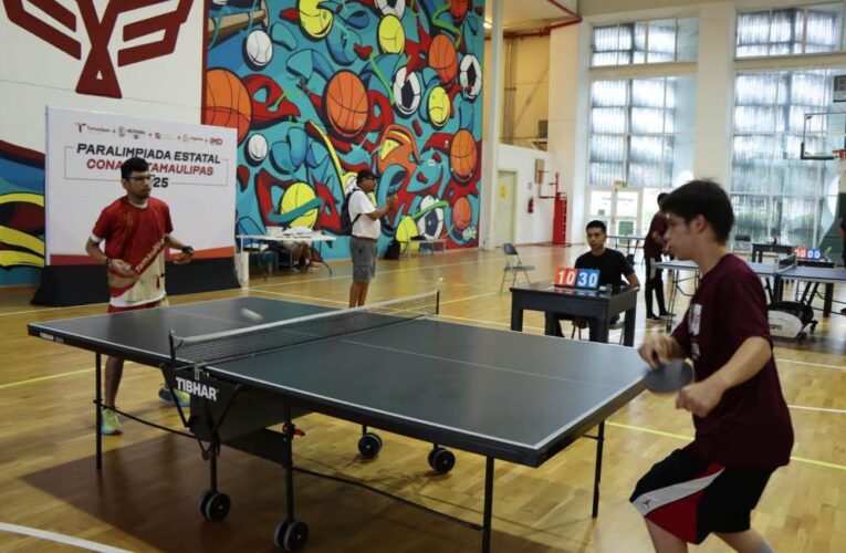 Comienzan actividades de la Paraolimpiada Estatal CONADE en Reynosa