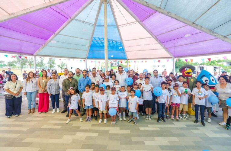 Promueve Alcalde Carlos Peña Ortiz conciencia ambiental en niños con «Mis Vacaciones en la Biblioteca»