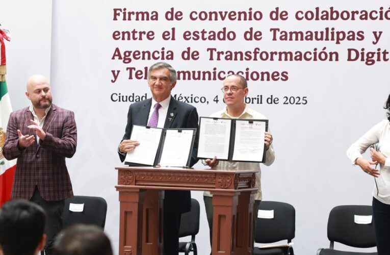 Designa gobernador de Tamaulipas a Edwin Tuexi Amaro como Autoridad Local de Simplificación y Digitalización