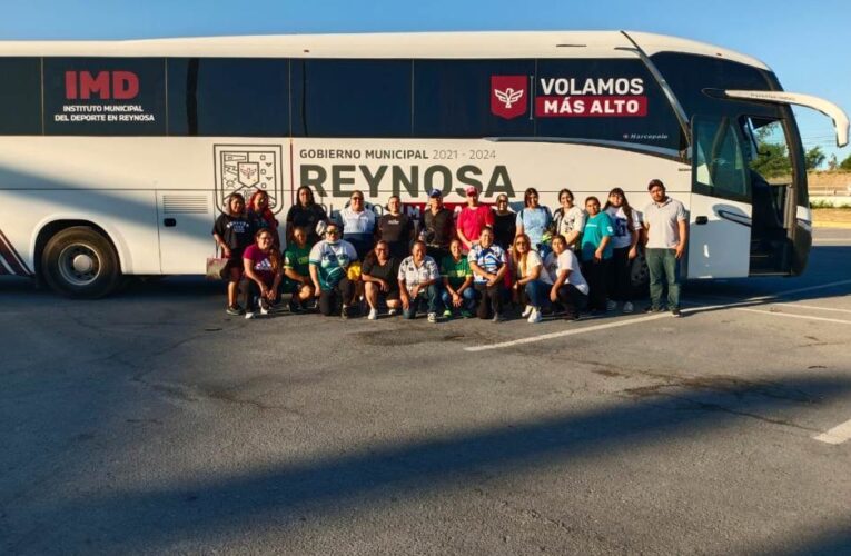 Con el apoyo del Gobierno de Reynosa, viajan al Torneo Estatal de Softbol Femenil