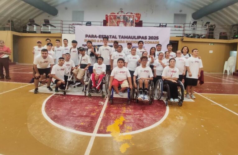 Excelente participación del Equipo de Deporte Adaptado de Reynosa en Paraolimpiada Estatal