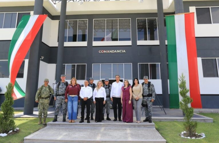 Inaugura Américo instalaciones de la Guardia Nacional en Ciudad Mier para reforzar seguridad regional