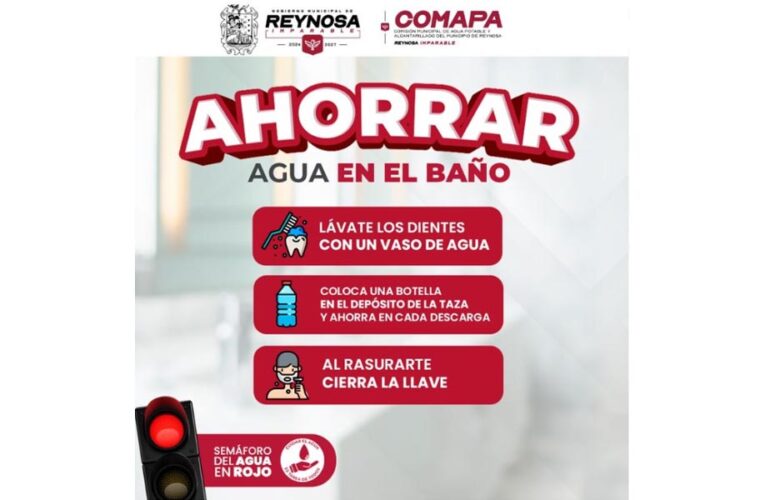 Llama COMAPA a hacer uso responsable del agua