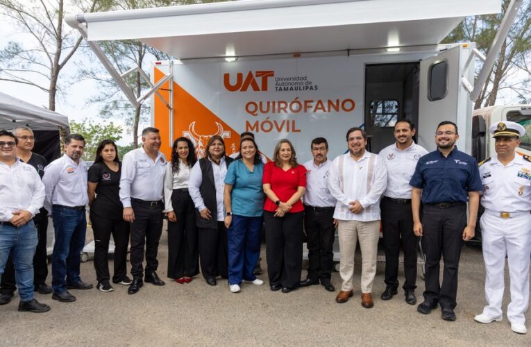 Cuenta la UAT con Moderno Quirófano Móvil Veterinario.