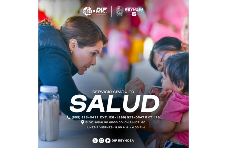 Ofrece DIF-Reynosa atención médica gratuita