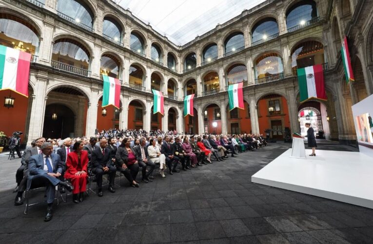 Asiste Américo al Primer Informe de la presidenta Claudia Sheinbaum