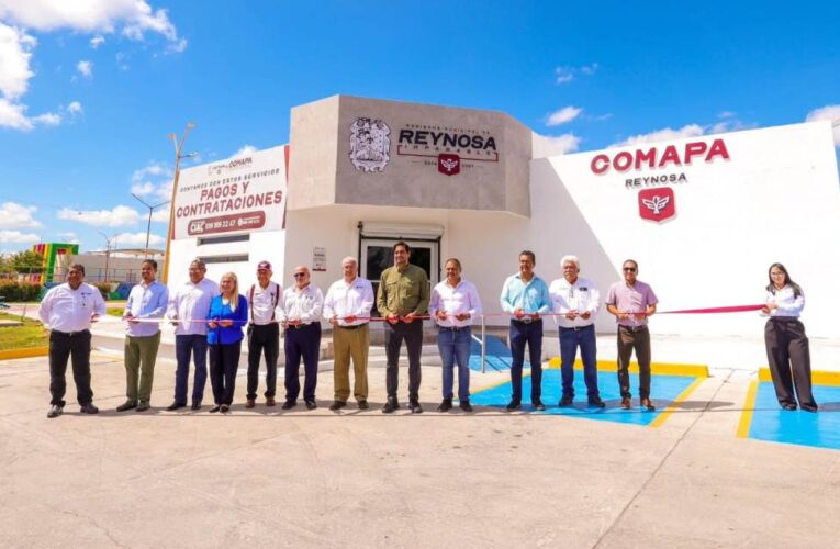 Inauguró Carlos Peña Ortiz sucursal foránea de la COMAPA