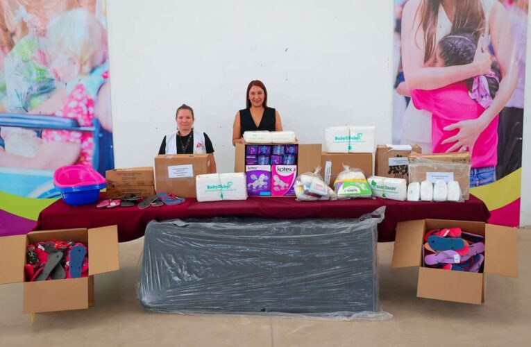 Agradece DIF-Reynosa donación de Médicos Sin Fronteras en apoyo a las familias