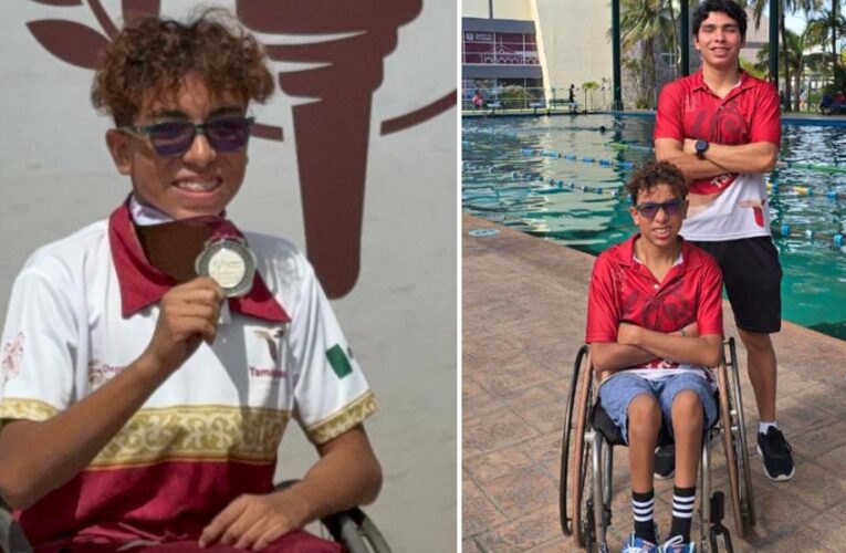 Obtiene reynosense medalla de plata en la Paraolimpiada Nacional CONADE