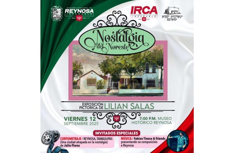 Presenta Gobierno de Carlos Peña Ortiz exposición pictórica sobre la identidad de Reynosa