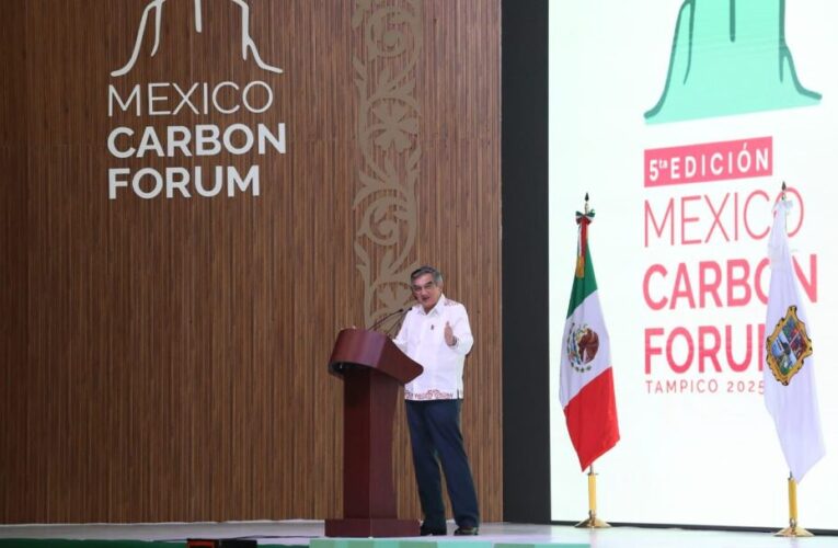 Inaugura Américo la 5ª edición del México Carbon Forum en Tampico