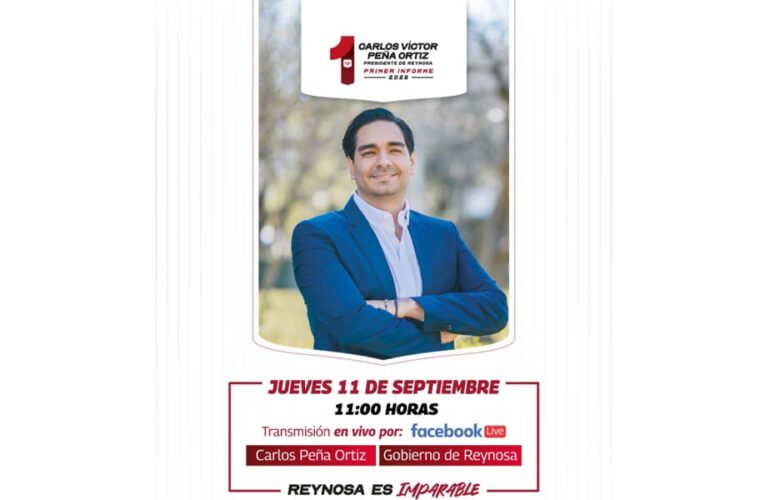 Rendirá Carlos Peña Ortiz Primer Informe de Gobierno