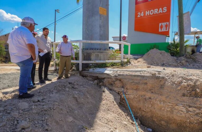 Obra hidráulica en Lomas de Jarachina mejora servicio de agua potable