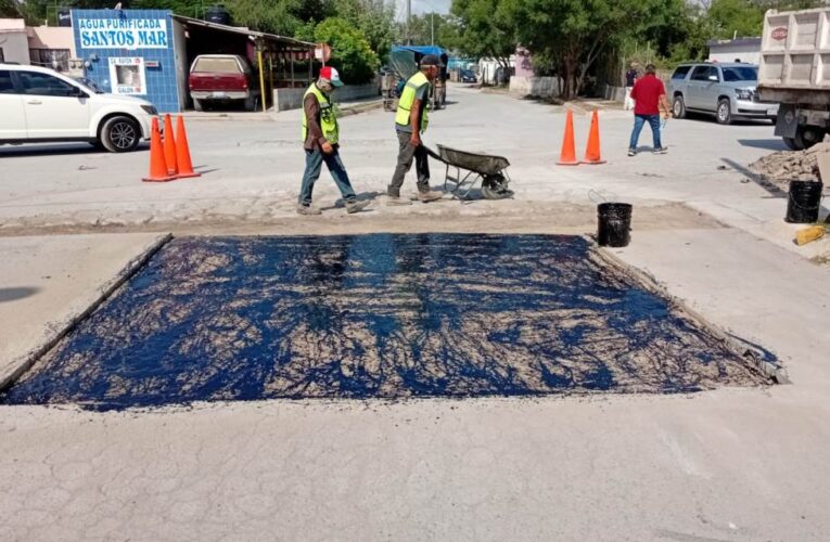 En reparaciones de infraestructura vial, Reynosa es imparable