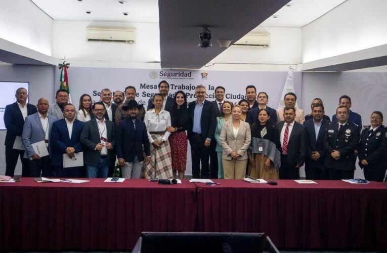 Fortalece diálogo de Carlos Peña Ortiz y Autoridades Locales, política de seguridad del Gobierno de México