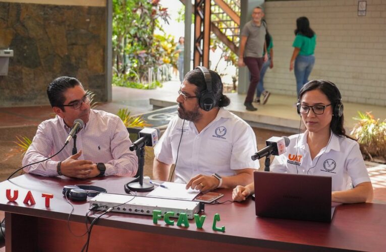 Lanzan el Programa “UAT en Vivo» en el Centro Universitario Victoria.