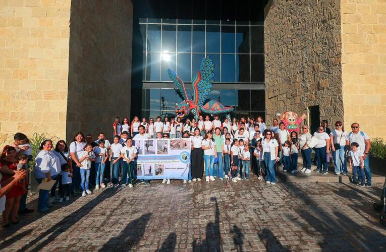 Promueven DIF-Reynosa y Voluntariado la inclusión en el Día Internacional del Bastón Blanco