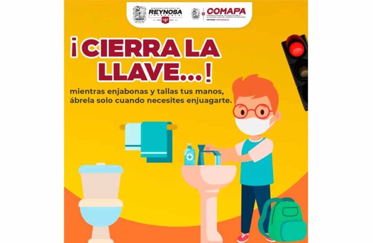 Impulsa COMAPA cultura del agua con acciones de ahorro doméstico