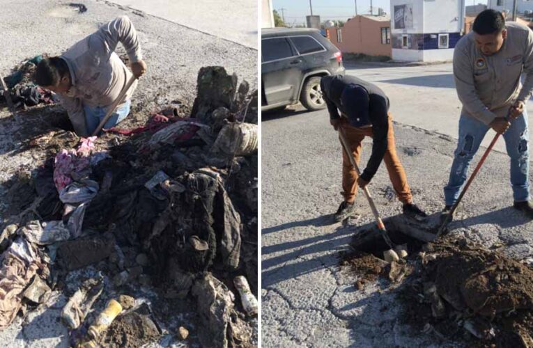 Hace llamado COMAPA a evitar arrojar basura que obstruya las redes hidráulicas